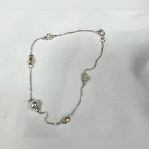 Silver Bracelets for Women, with balls Jewelry.